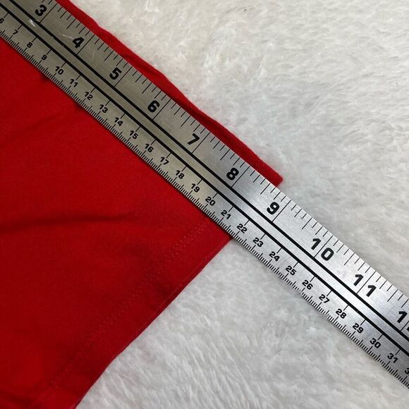 Large Red Unisex Nike Just Do It T-Shirt - Picture 10 of 11